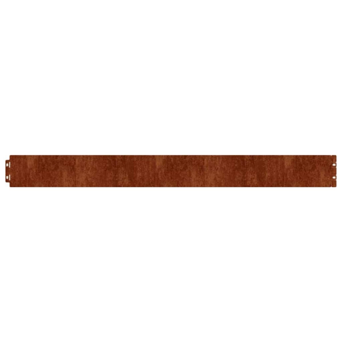 vidaXL Περίγραμμα γκαζόν 10 pcs 10 x 103 cm Ατσάλι Σκληρυθέν στον Αέρα