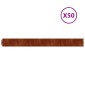vidaXL Περίγραμμα γκαζόν 50 pcs 10 x 103 cm Ατσάλι Σκληρυθέν στον Αέρα