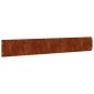 vidaXL Περίγραμμα γκαζόν 10 pcs 15 x 103 cm Ατσάλι Σκληρυθέν στον Αέρα
