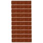 vidaXL Περίγραμμα γκαζόν 10 pcs 20 x 103 cm Ατσάλι Σκληρυθέν στον Αέρα