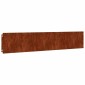vidaXL Περίγραμμα γκαζόν 10 pcs 20 x 103 cm Ατσάλι Σκληρυθέν στον Αέρα