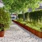 vidaXL Περίγραμμα γκαζόν 10 pcs 25 x 103 cm Ατσάλι Σκληρυθέν στον Αέρα