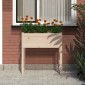 vidaXL Ζαρντινιέρα 78x40x81 εκ. από Μασίφ Ξύλο Πεύκου