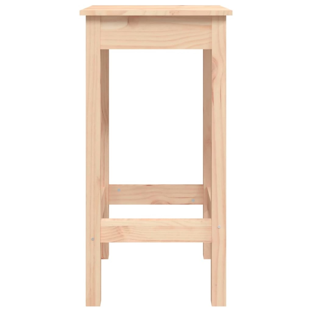 vidaXL Καρέκλες Μπαρ 2 τεμ. 40x40x78 εκ. Μασίφ Ξύλο Πεύκου