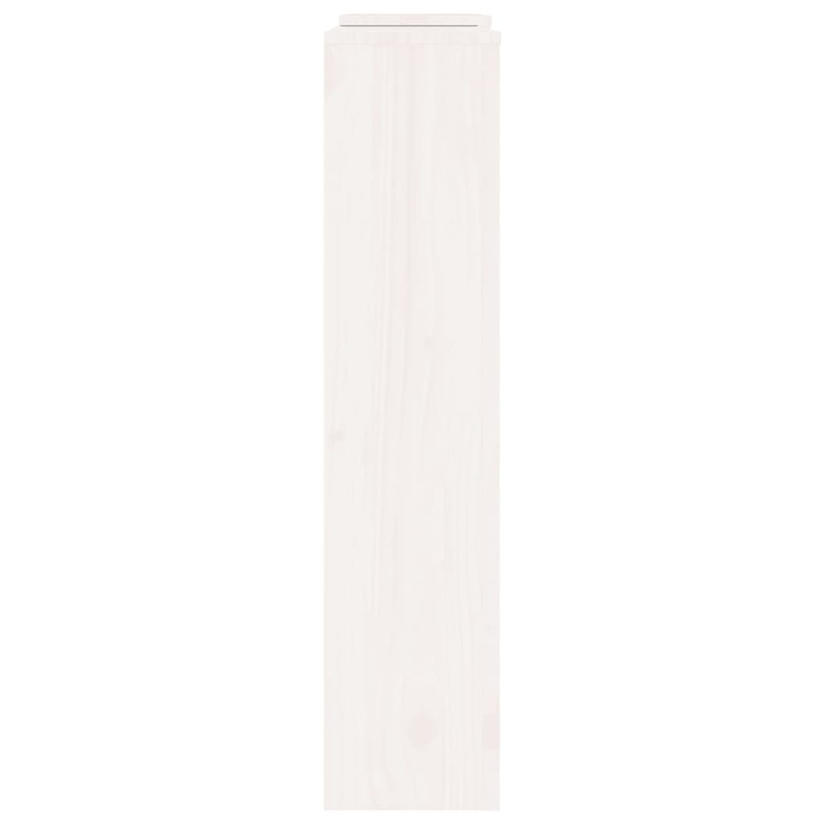 vidaXL Κάλυμμα Καλοριφέρ Λευκό 210x21x85 εκ. από Μασίφ Ξύλο Πεύκου