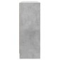 vidaXL Ντουλάπι Γκρι Σκυροδέματος 91 x 28 x 75 εκ. Επεξεργασμένο Ξύλο