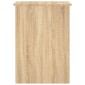 vidaXL Γραφείο Sonoma Δρυς 100 x 55 x 75 εκ. από Επεξεργασμένο Ξύλο
