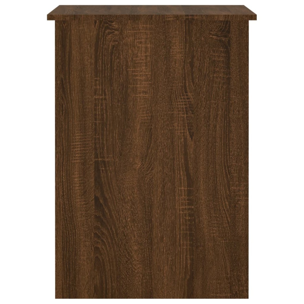 vidaXL Γραφείο Καφέ Δρυς 100x55x75 εκ. από Επεξεργασμένο Ξύλο