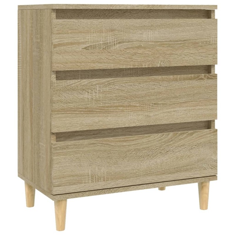 vidaXL Συρταριέρα Sonoma Δρυς 60x35x70 εκ. Επεξεργασμένο Ξύλο