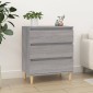 vidaXL Ντουλάπι Γκρι Sonoma 60x35x70 εκ. από Επεξεργασμένο Ξύλο