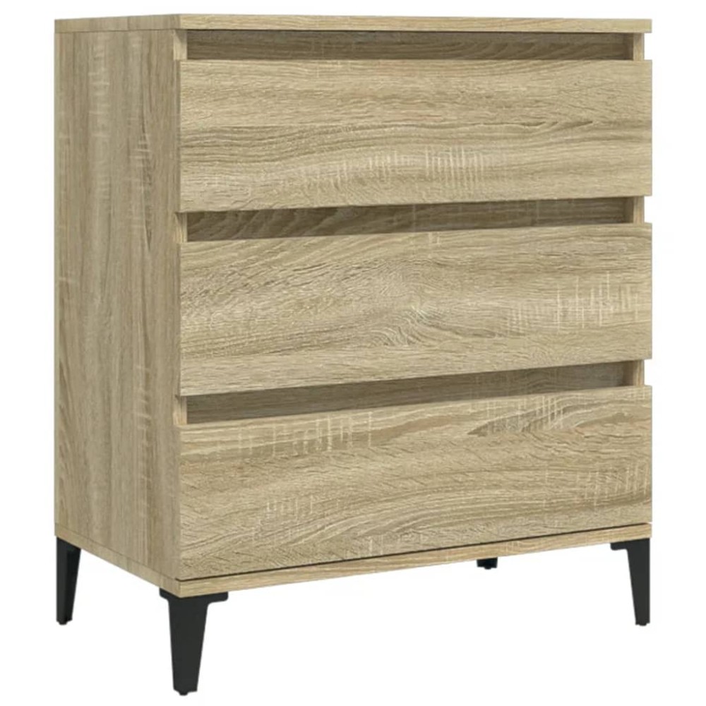 vidaXL Συρταριέρα Sonoma Δρυς 60x35x70 εκ. Επεξεργασμένο Ξύλο