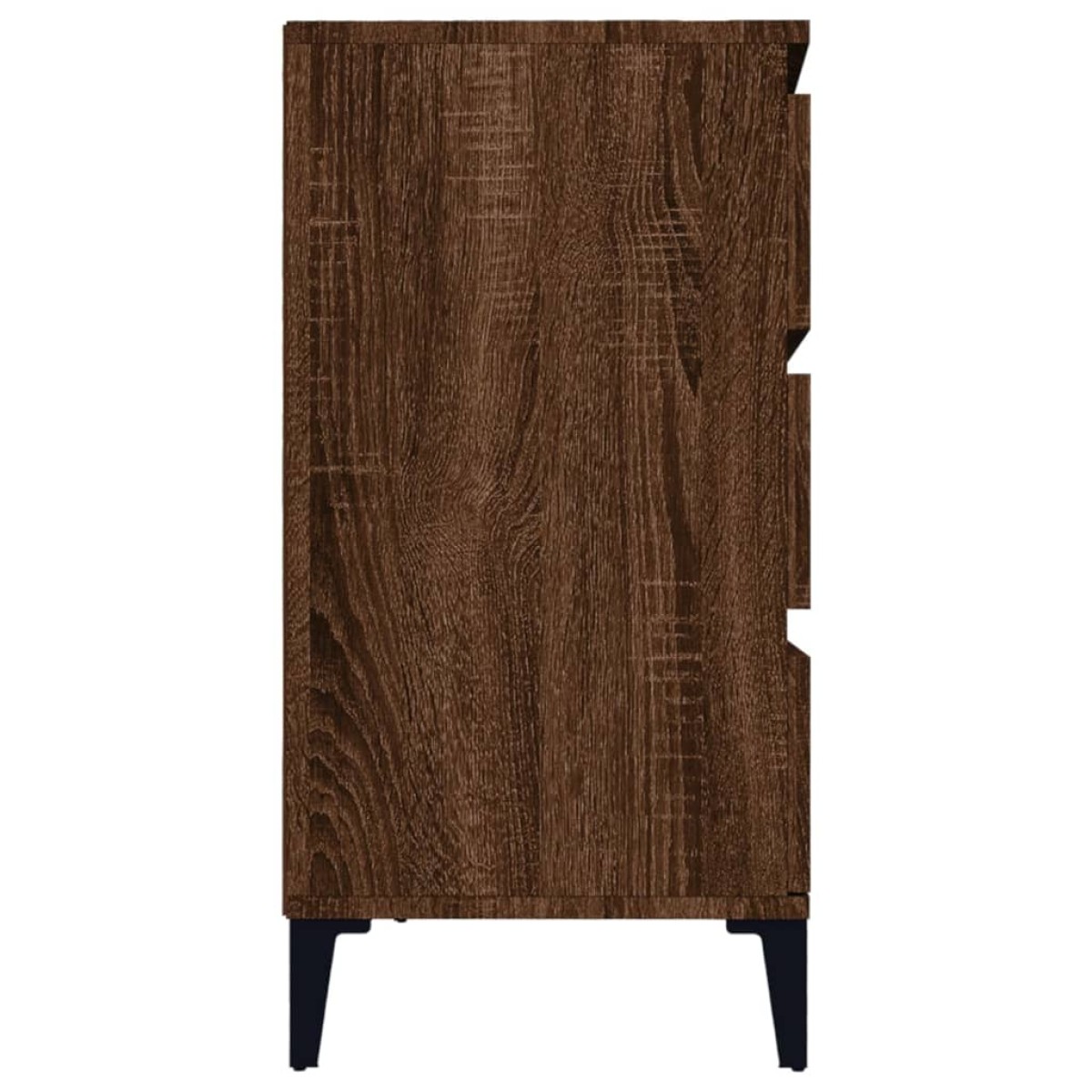 vidaXL Μπουφές Καφέ Δρυς 60x35x70 εκ. από Επεξεργασμένο Ξύλο