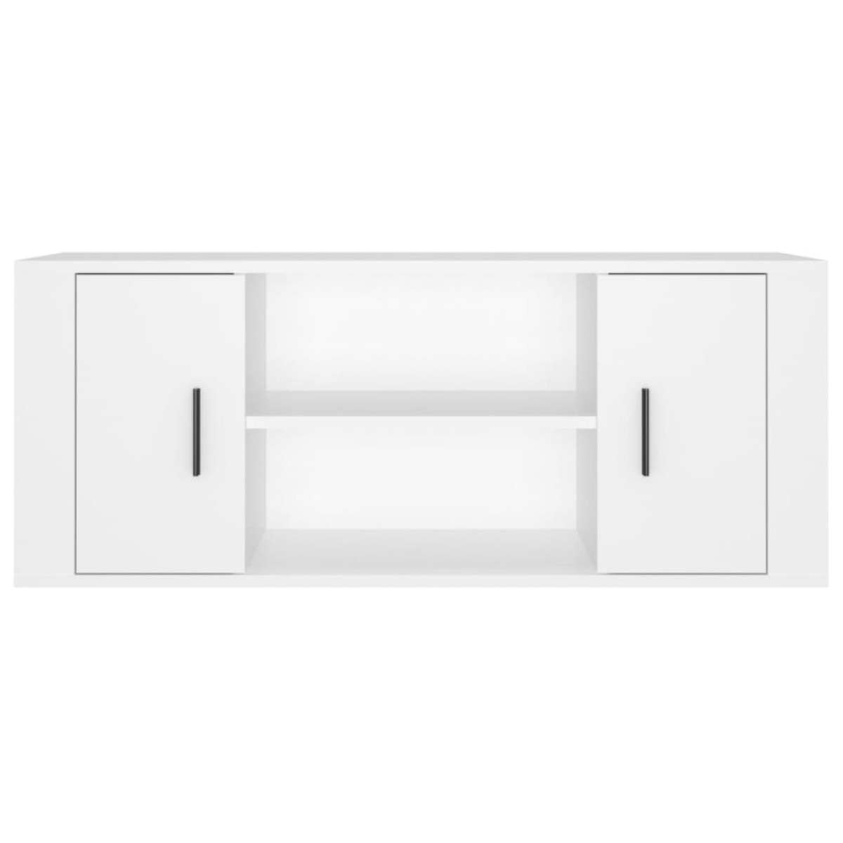vidaXL Έπιπλο Τηλεόρασης Λευκό 100 x 35 x 40 εκ. Επεξ. Ξύλο
