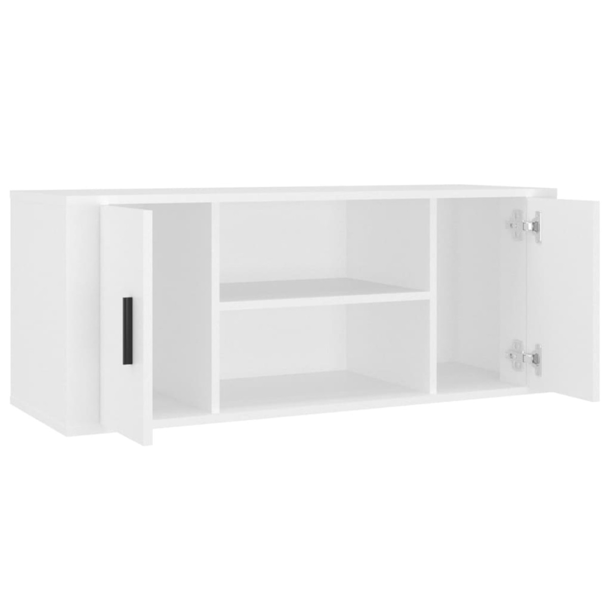 vidaXL Έπιπλο Τηλεόρασης Λευκό 100 x 35 x 40 εκ. Επεξ. Ξύλο