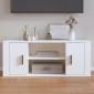 vidaXL Έπιπλο Τηλεόρασης Λευκό 100 x 35 x 40 εκ. Επεξ. Ξύλο