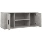 vidaXL Έπιπλο Τηλεόρασης Γκρι Σκυρ. 100x35x40 εκ. Επεξ. Ξύλο