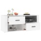 vidaXL Έπιπλο Τηλεόρασης Λευκό 100 x 35 x 40 εκ. Επεξ. Ξύλο