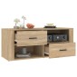 vidaXL Έπιπλο Τηλεόρασης Sonoma Δρυς 100x35x40 εκ. Επεξ. Ξύλο