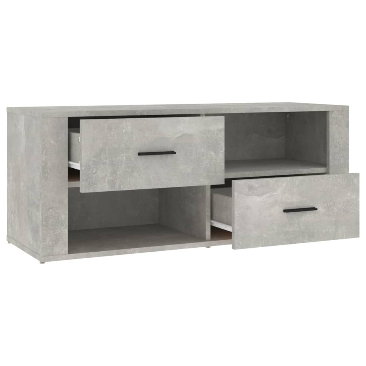 vidaXL Έπιπλο Τηλεόρασης Γκρι Σκυρ. 100x35x40 εκ. Επεξ. Ξύλο