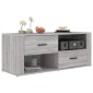 vidaXL Έπιπλο Τηλεόρασης Γκρι Sonoma 100x35x40 εκ. από Επεξεργ. Ξύλο