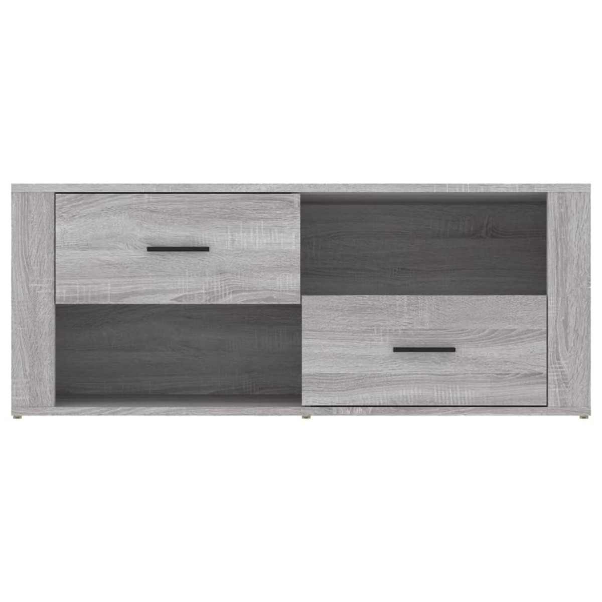vidaXL Έπιπλο Τηλεόρασης Γκρι Sonoma 100x35x40 εκ. από Επεξεργ. Ξύλο