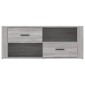 vidaXL Έπιπλο Τηλεόρασης Γκρι Sonoma 100x35x40 εκ. από Επεξεργ. Ξύλο