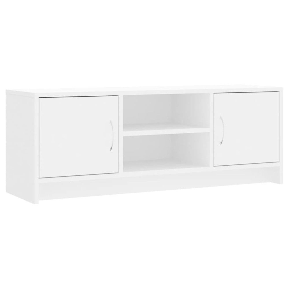vidaXL Έπιπλο Τηλεόρασης Λευκό 102x30x37,5 εκ. από Επεξεργ. Ξύλο
