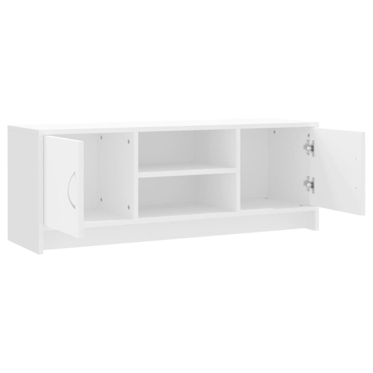 vidaXL Έπιπλο Τηλεόρασης Λευκό 102x30x37,5 εκ. από Επεξεργ. Ξύλο