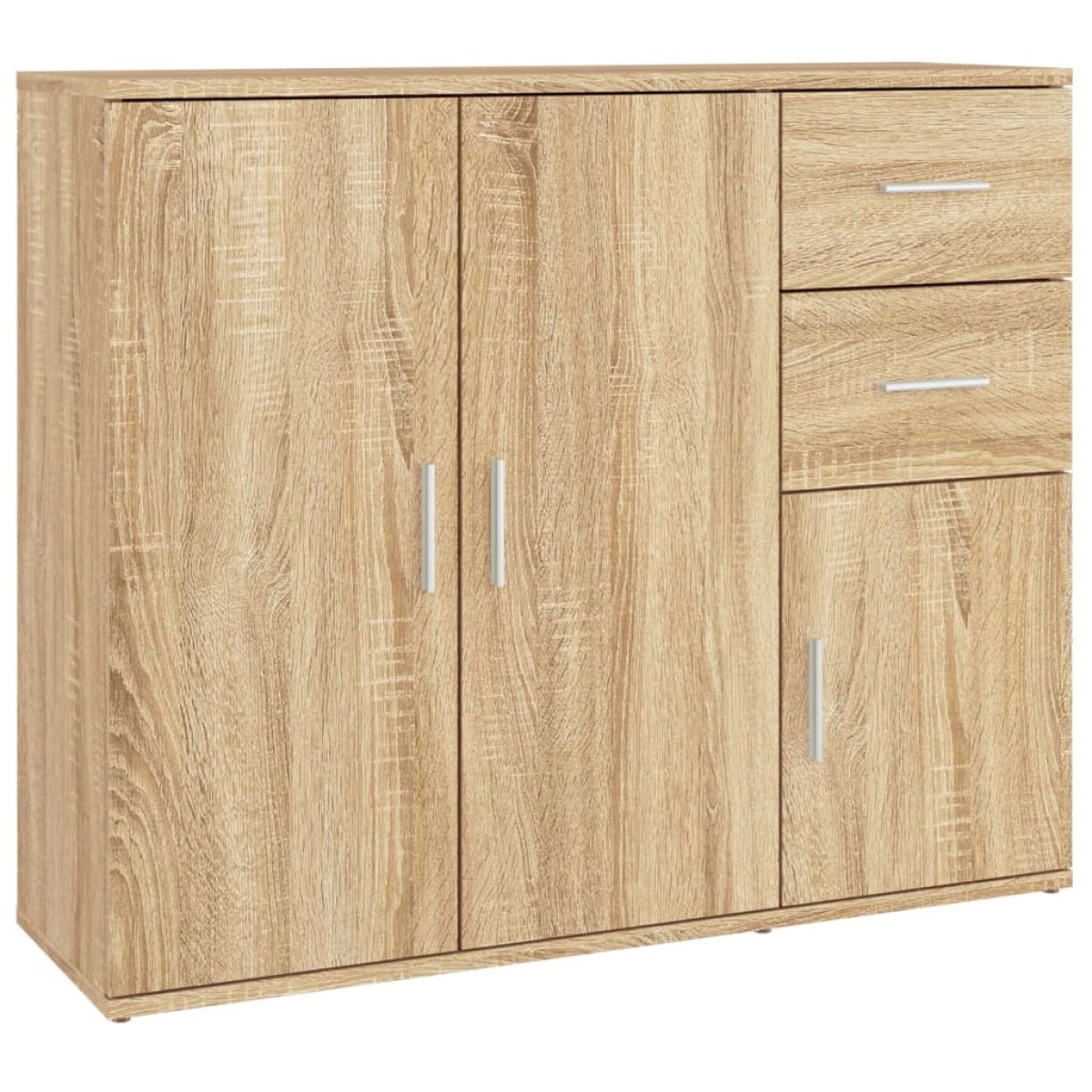 vidaXL Συρταριέρα Sonoma Δρυς 91x29,5x75 εκ. Επεξεργασμένο Ξύλο