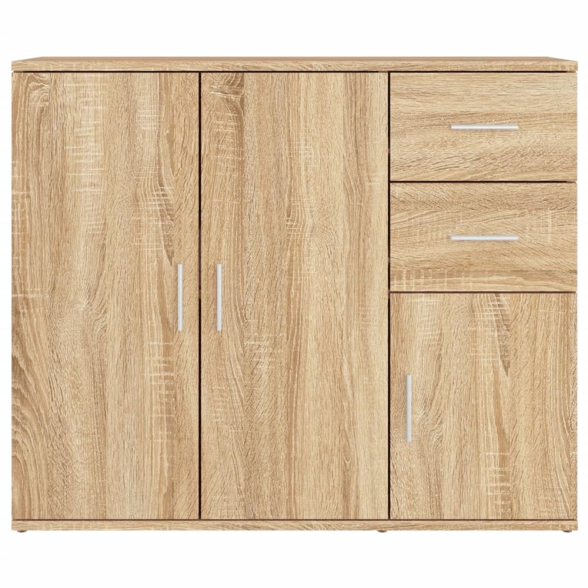 vidaXL Συρταριέρα Sonoma Δρυς 91x29,5x75 εκ. Επεξεργασμένο Ξύλο