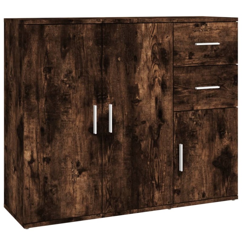 vidaXL Ντουλάπι Καπνιστή Δρυς 91x29,5x75 εκ. από Επεξεργασμένο Ξύλο