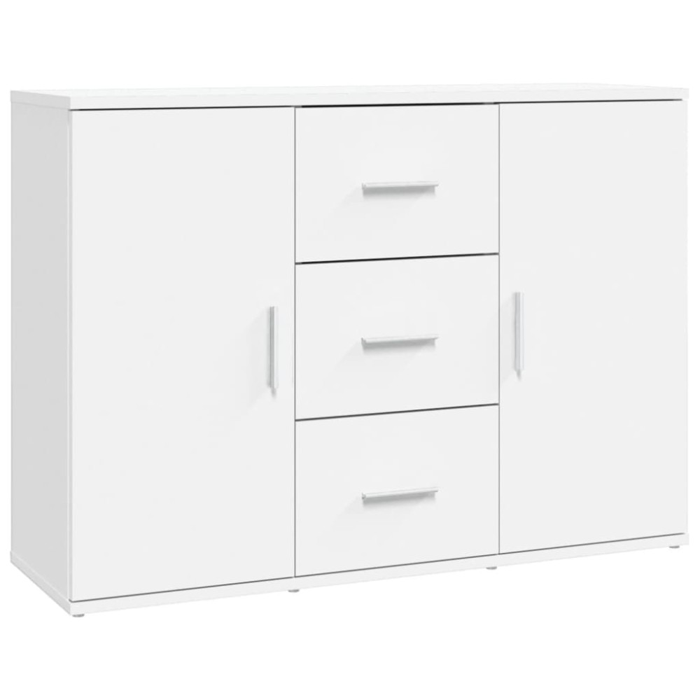vidaXL Ντουλάπι Λευκό 91 x 29,5 x 65 εκ. από Επεξεργασμένο Ξύλο