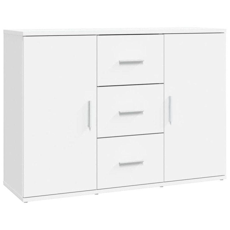 vidaXL Ντουλάπι Λευκό 91 x 29,5 x 65 εκ. από Επεξεργασμένο Ξύλο