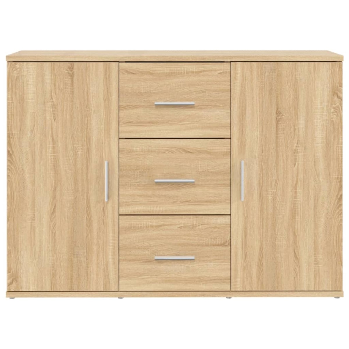 vidaXL Μπουφές Sonoma Δρυς 91x29,5x65 εκ. από Επεξεργασμένο Ξύλο