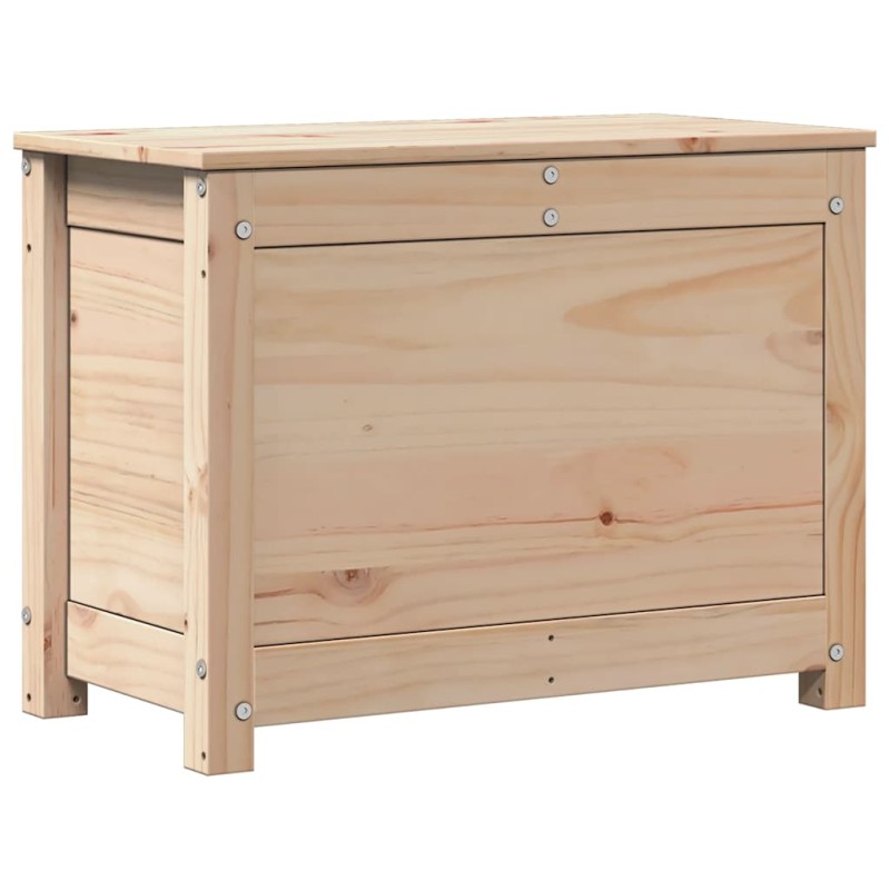 vidaXL Κουτί Αποθήκευσης 60x32x45,5 εκ από Μασίφ Ξύλο Πεύκου