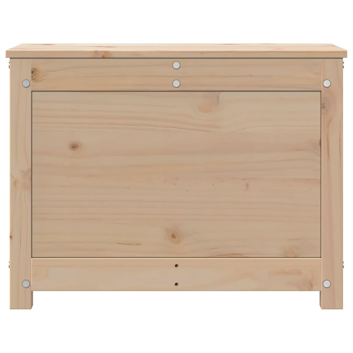 vidaXL Κουτί Αποθήκευσης 60x32x45,5 εκ από Μασίφ Ξύλο Πεύκου