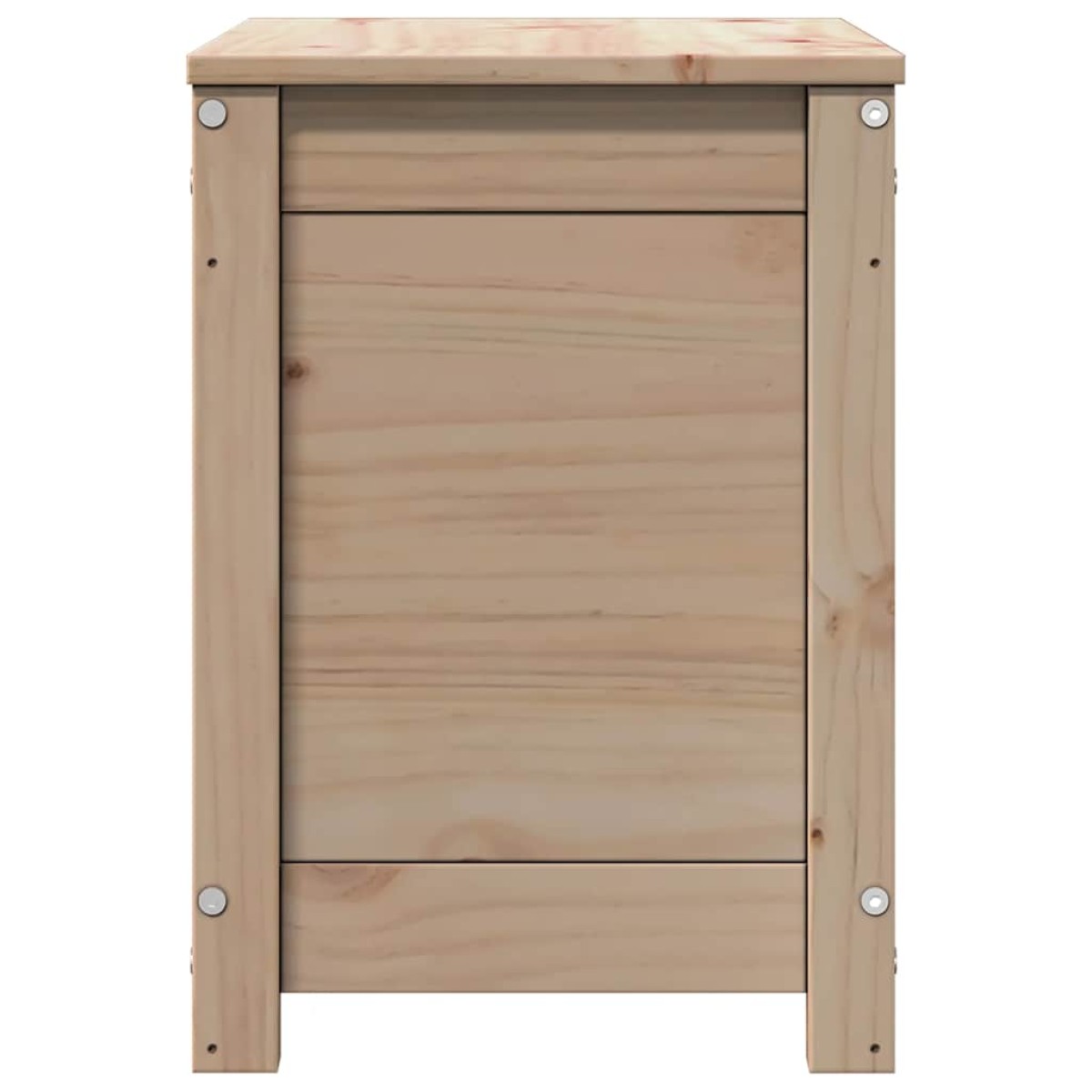 vidaXL Κουτί Αποθήκευσης 60x32x45,5 εκ από Μασίφ Ξύλο Πεύκου