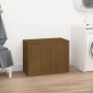 vidaXL Καλάθι Ρούχων Καφέ μελί 88,5x44x66 εκ από Μασίφ Ξύλο Πεύκου