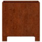 vidaXL Ζαρντινιέρα με Πόδια Σκουριασμ. 32x30x33 εκ. Ατσάλι από Κορτέν
