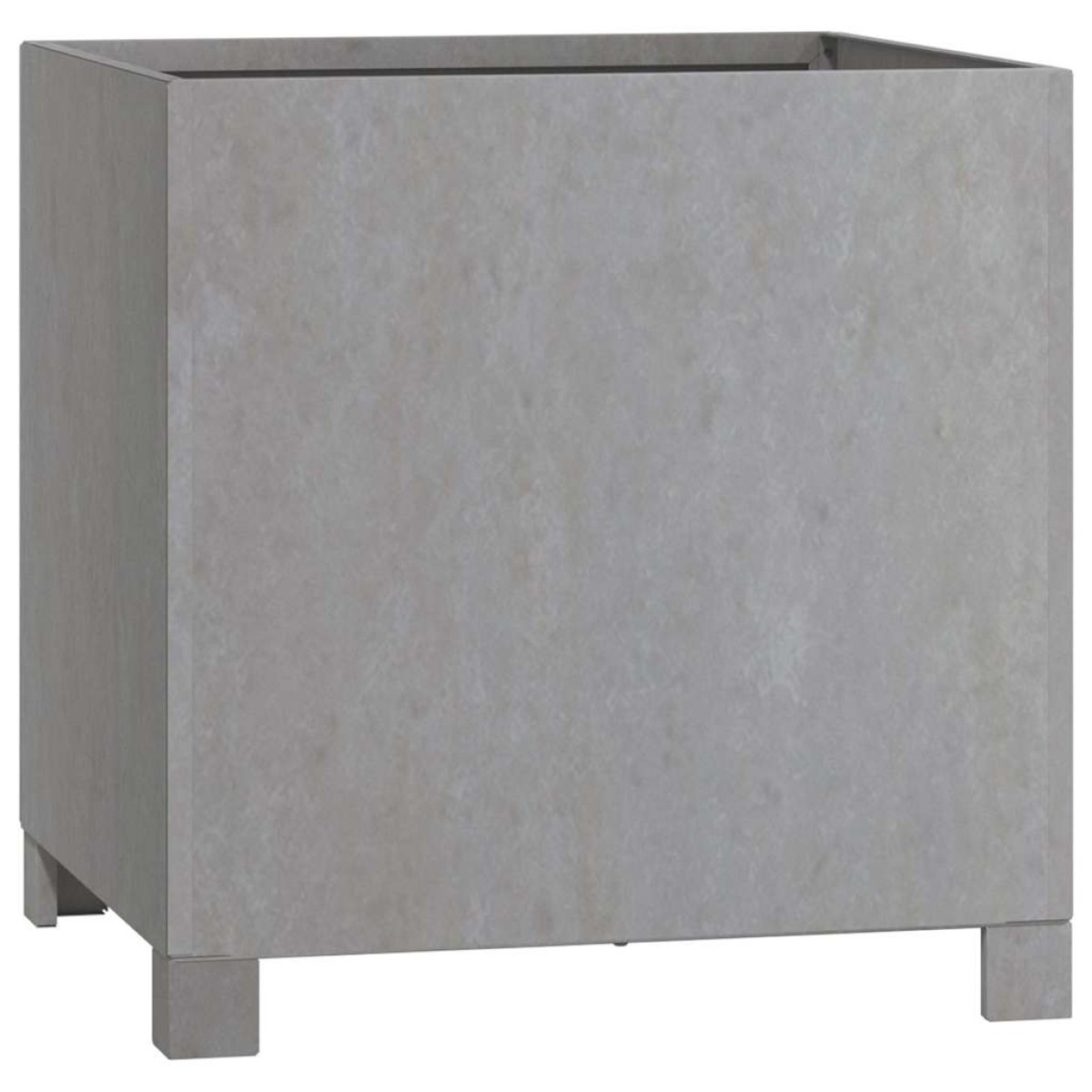 vidaXL Ζαρντινιέρα με Πόδια Σκουριασμ. 42x30x43 εκ. Ατσάλι από Κορτέν