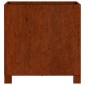 vidaXL Ζαρντινιέρα με Πόδια Σκουριασμ. 42x30x43 εκ. Ατσάλι από Κορτέν
