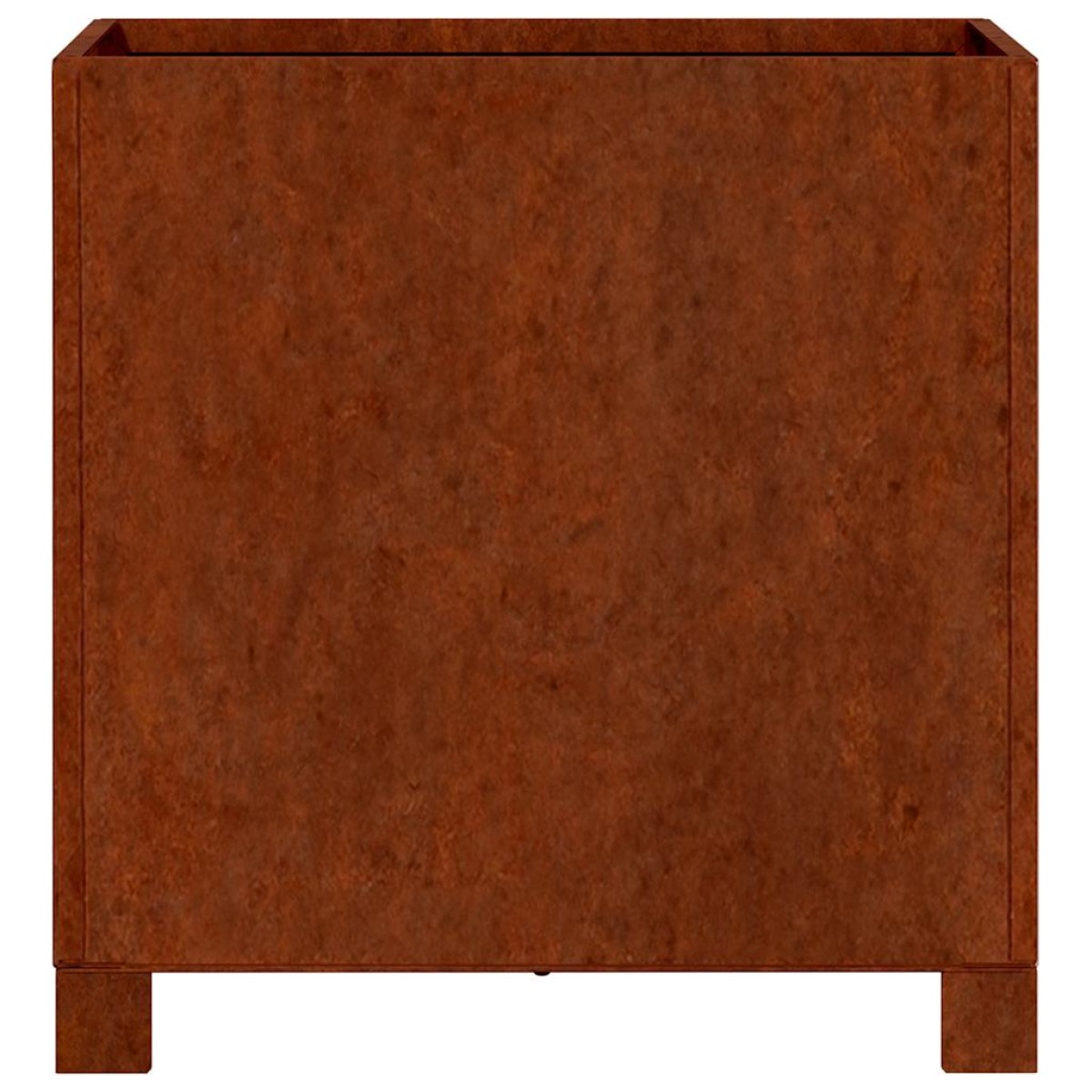 vidaXL Ζαρντινιέρα με Πόδια Σκουριασμ. 42x30x43 εκ. Ατσάλι από Κορτέν