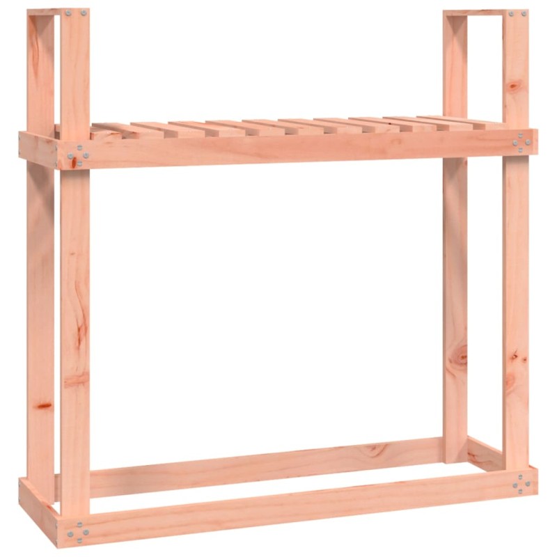 vidaXL Ραφιέρα Καυσόξυλων 110x35x108,5εκ. από Μασίφ Ξύλο Ψευδοτσούγκας