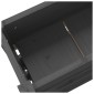 vidaXL Ζαρντινιέρα 112 x 25 x 104,5 εκ. Γκρι από Μασίφ Ξύλο Πεύκου