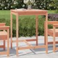 vidaXL Τραπέζι Κήπου 82,5x82,5x110 εκ. από Μασίφ Ξύλο Ψευδοτσούγκας