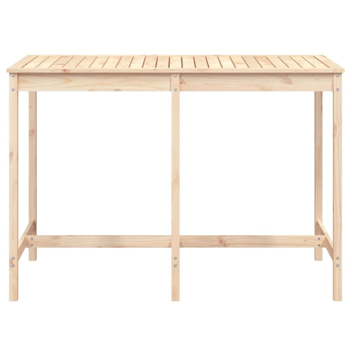 vidaXL Τραπέζι Κήπου 159 x 82,5 x 76 εκ. από Μασίφ Ξύλο Πεύκου