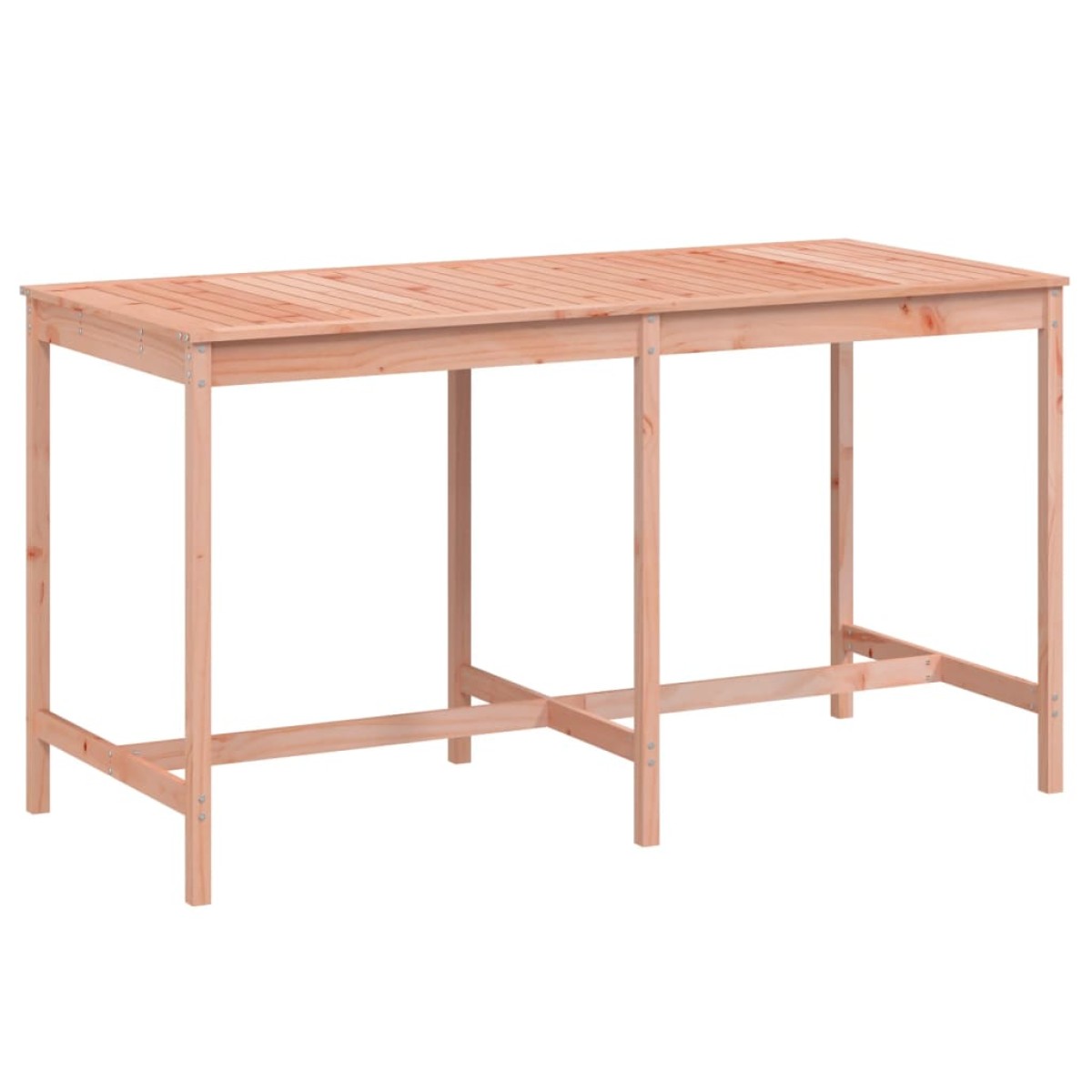 vidaXL Τραπέζι κήπου 203,5x90x110 cm Douglas από μασίφ ξύλο