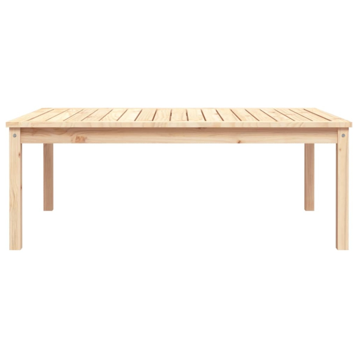 vidaXL Τραπέζι Κήπου 121 x 82,5 x 45 εκ. από Μασίφ Ξύλο Πεύκου