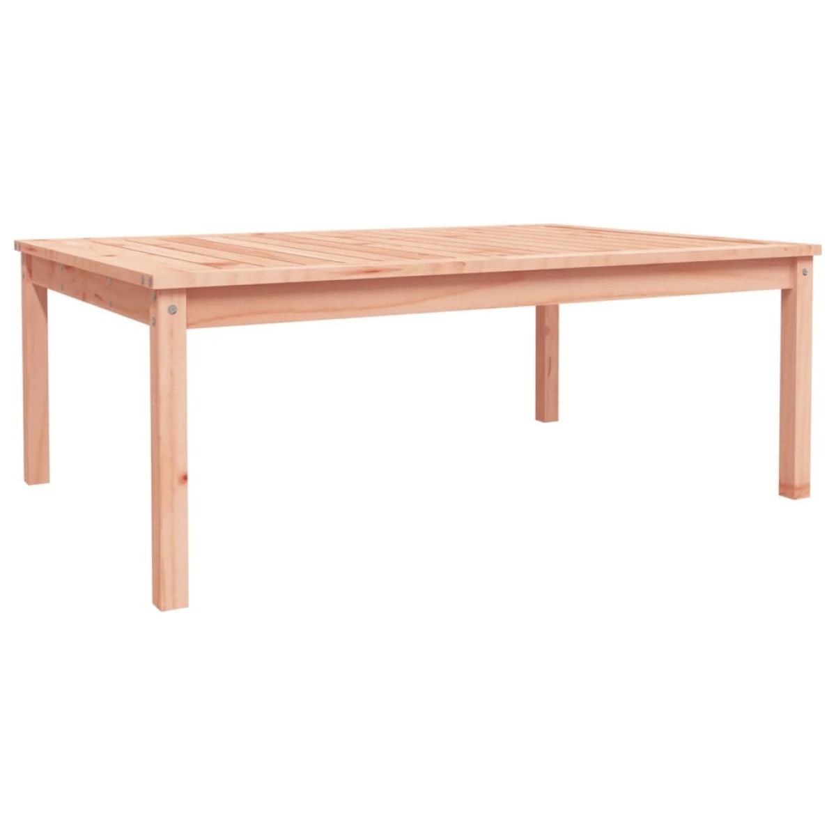 vidaXL Τραπέζι Κήπου 121x82,5x45 εκ. από Μασίφ Ξύλο Ψευδοτσούγκας