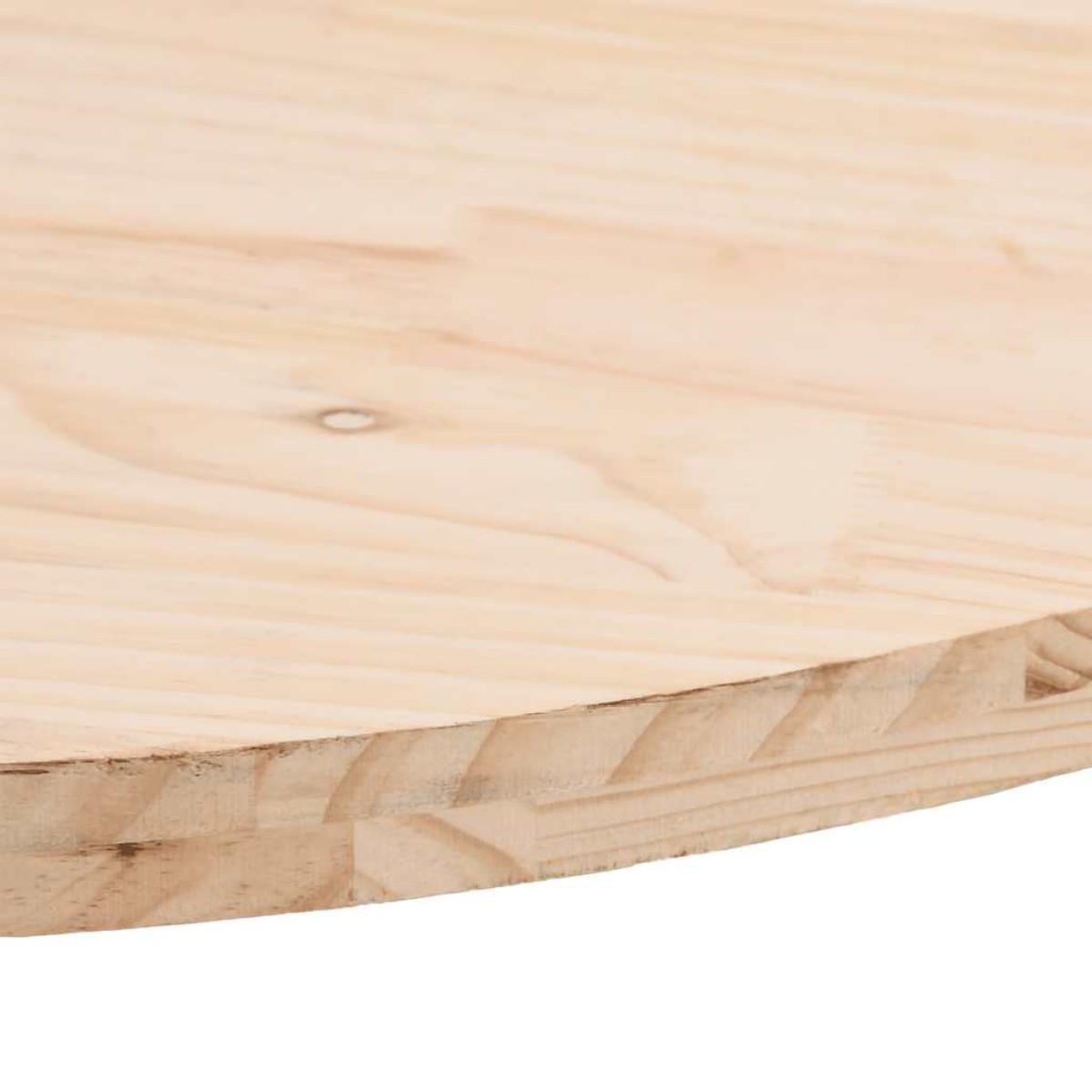 vidaXL Επιφάνεια Τραπεζιού Οβάλ 100 x 50 x 2,5 εκ. Μασίφ Ξύλο Πεύκου